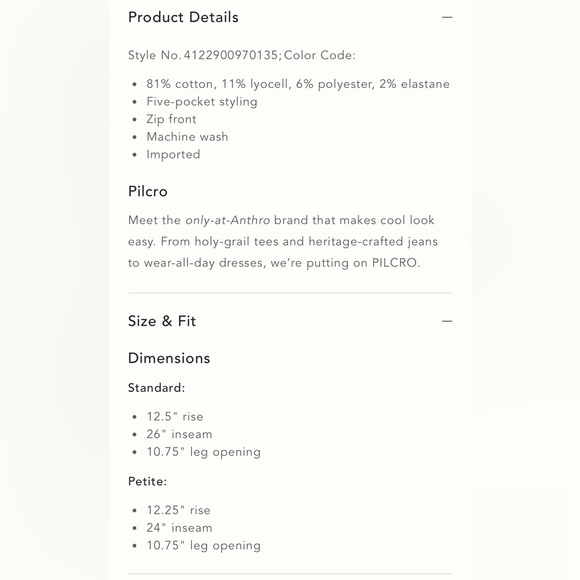 Pilcro by Anthropologie Skipper Seamed High Rise Cropped Wide Leg Jeans Sz 32 - Picture 4 of 6